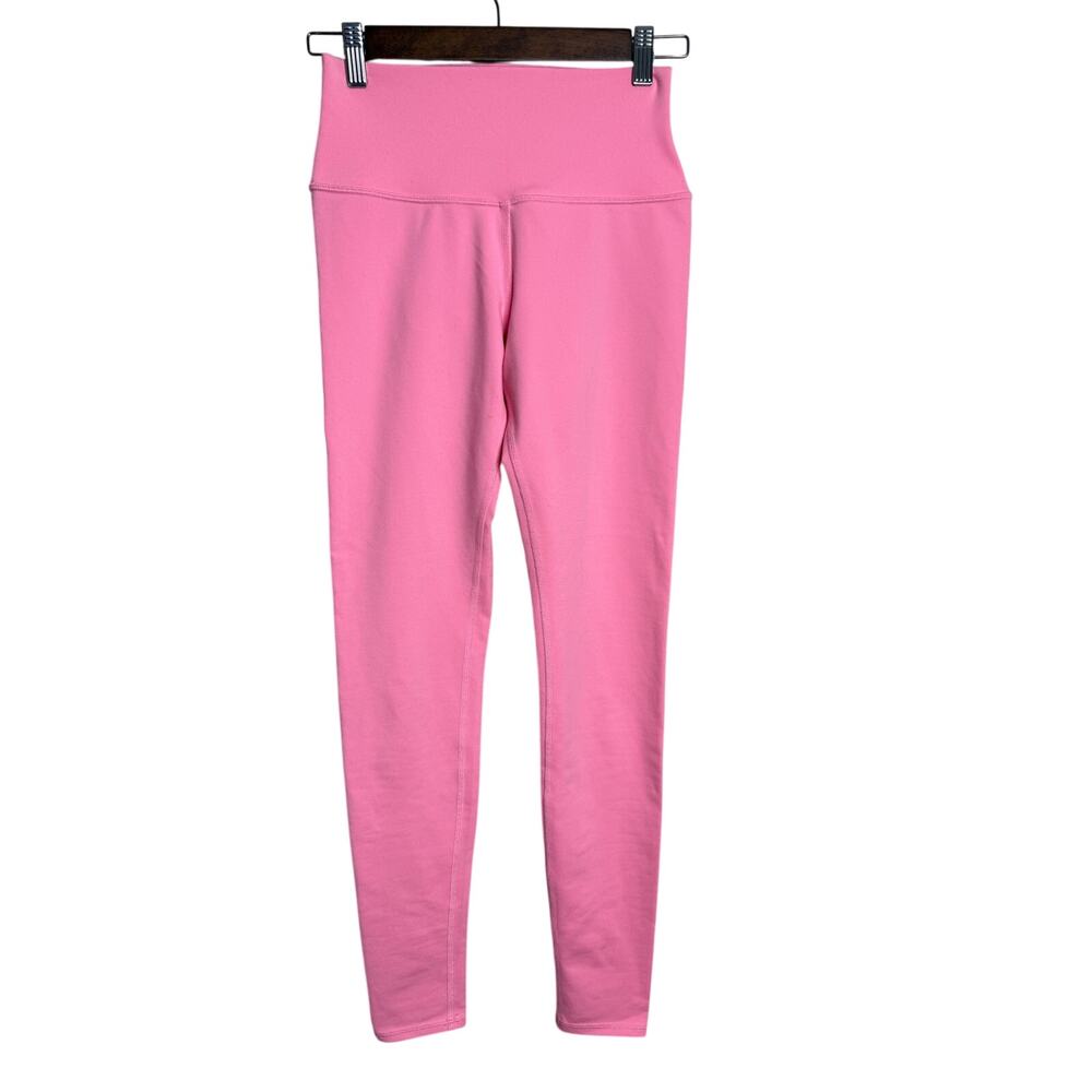 Alo Yoga Airbrush Leggings size XS Bright Pink High Waist Pilates Athleisure